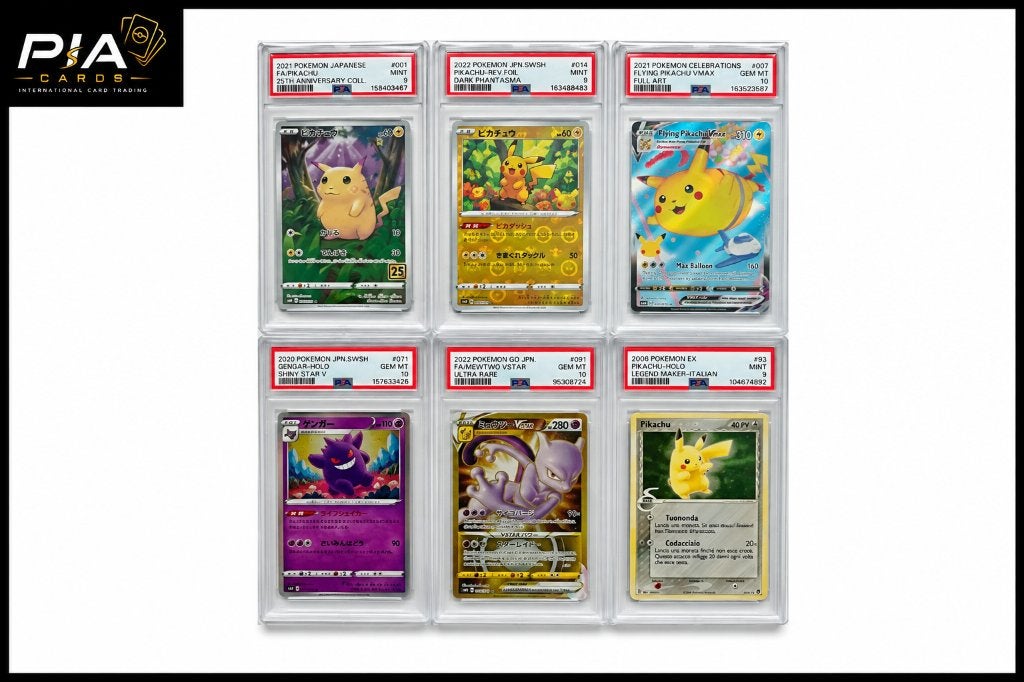 Mooie PSA Slabs voor sterke prijzen, Verzenden, Nieuw, Meerdere kaarten, Foil