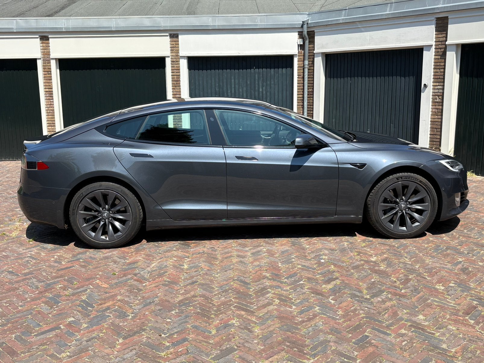 Tesla Model S 100kWh dec 2019, Auto's, Tesla, Particulier, Model S, Elektrisch, Hatchback, Automaat, Origineel Nederlands, Zilver of Grijs