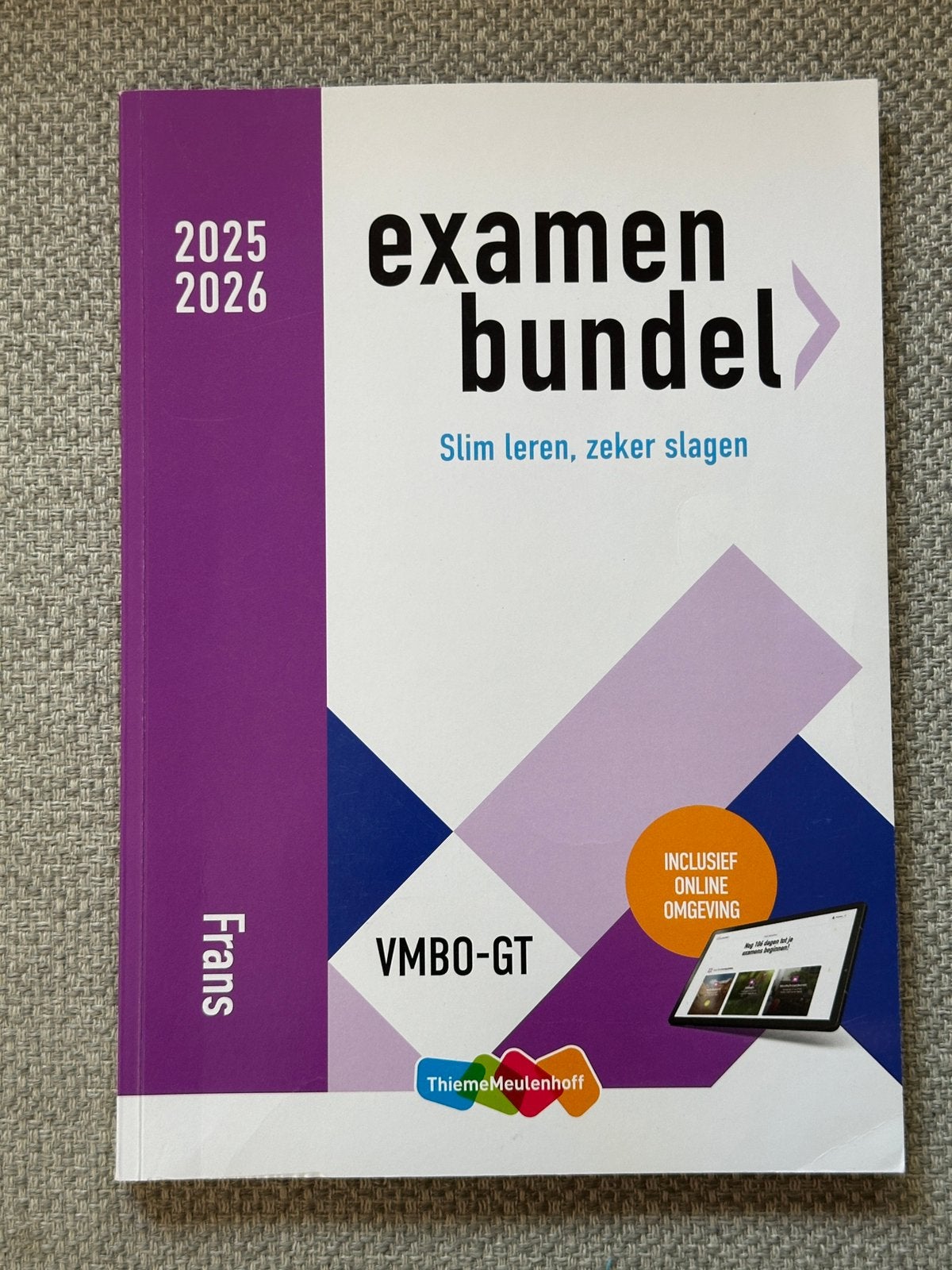 Frans examen bundel vmbo 4, Ophalen of Verzenden, Zo goed als nieuw, Frans