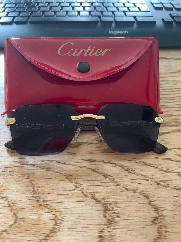 Cartier Bril, Overige merken, Zwart, Nieuw, Ophalen of Verzenden