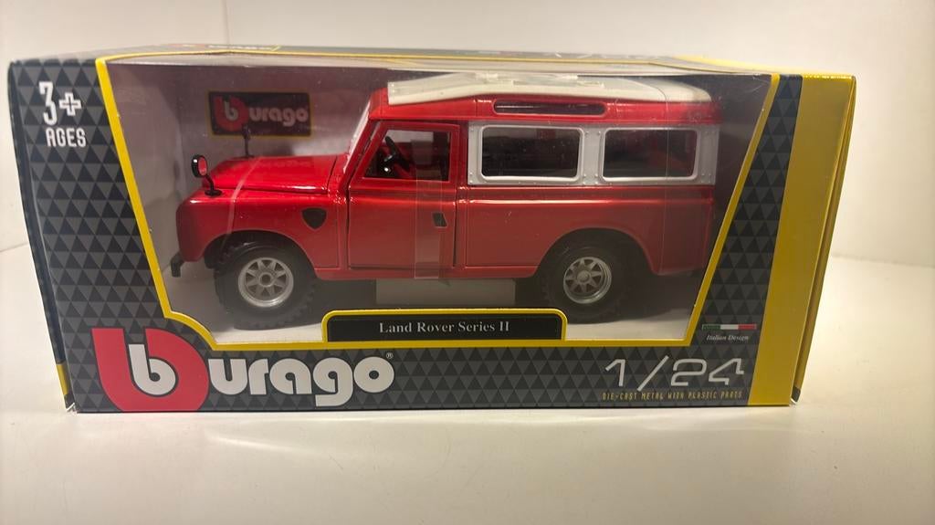 Land rover series 2 Bburago 1.24, Ophalen of Verzenden, Bburago, A, A