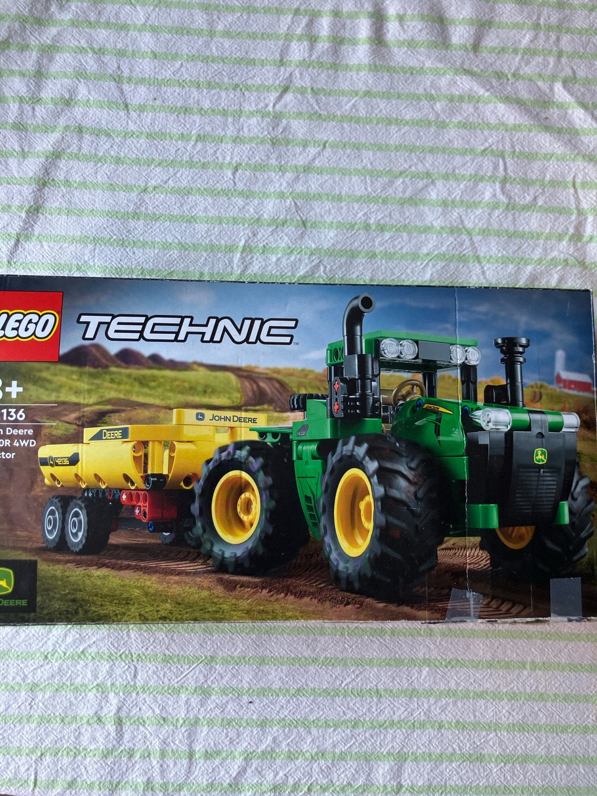 LEGO Technic John Deere Tractor met Aanhanger, Ophalen of Verzenden, Nieuw, Overige merken