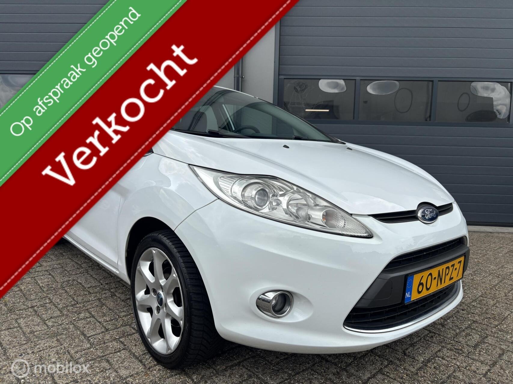 Ford Fiesta 1.25 Titanium Uitvoering _ 2e Eigenaar NL Auto, Voorwielaandrijving, Euro 5, 40 €/maand, 1242 cc