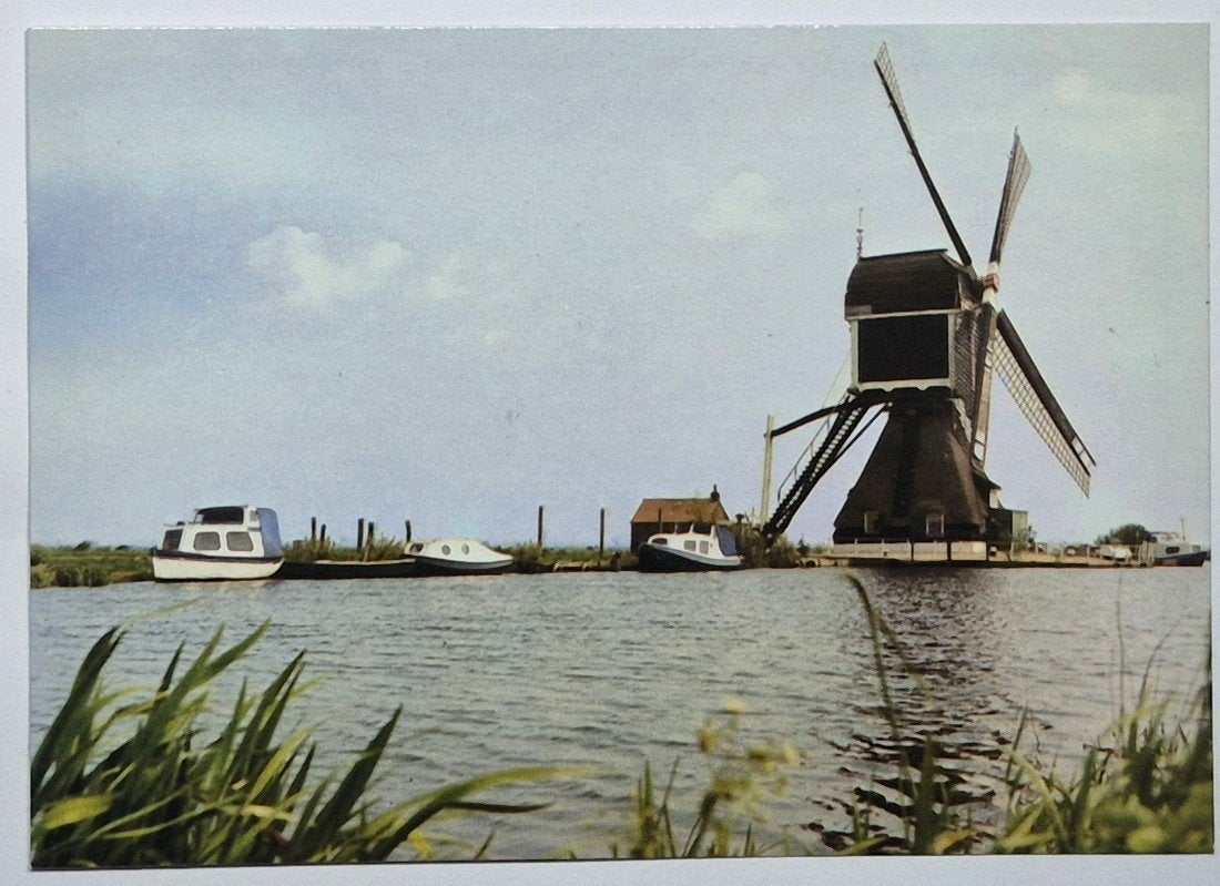 Groot Ammers ( Z.H. ) Wip- Watermolen Gelkenes Molen, Verzenden, 1980 tot heden, Ongelopen, Zuid-Holland