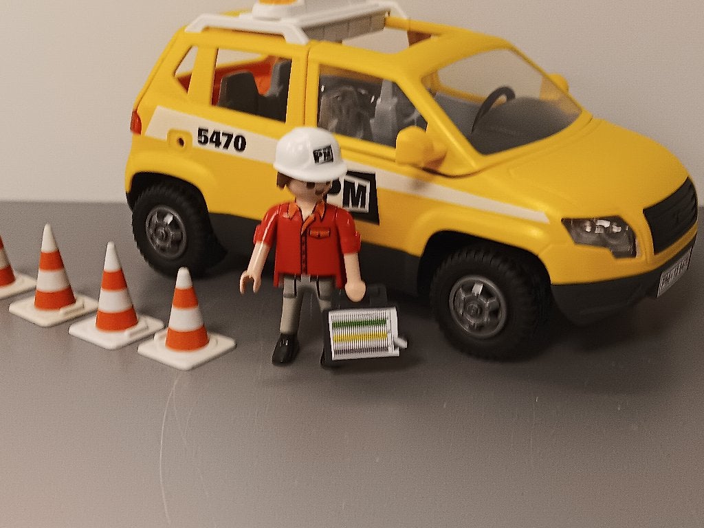 Playmobil Bouw 5470 wagen Poppetjes Onderdelen 14,95, Kinderen en Baby's, Speelgoed | Playmobil, Verzenden, Zo goed als nieuw