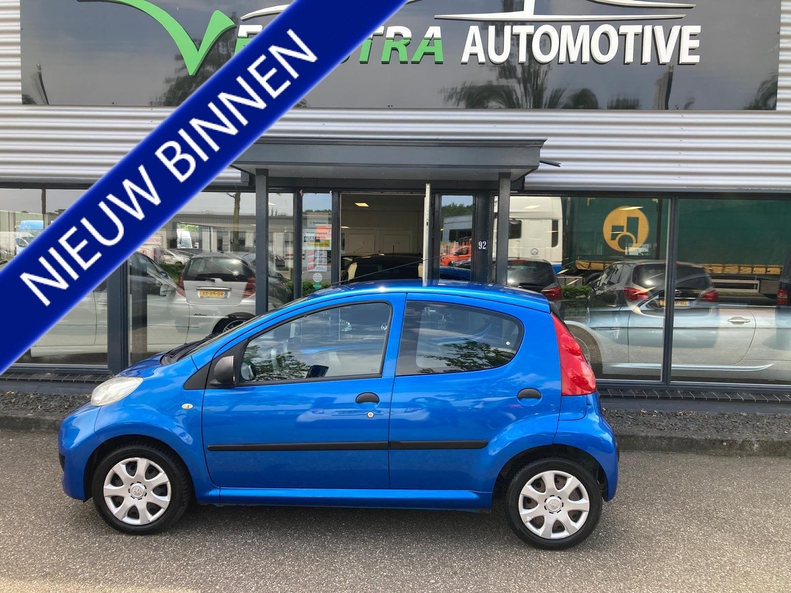 Peugeot 107 1.0-12V 5Drs XR Bouwjaar 2011, Airconditioning,, Voorwielaandrijving, Euro 5, Stof, Gebruikt