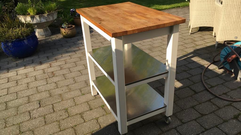 Trolley van ikea, Ophalen, Gebruikt