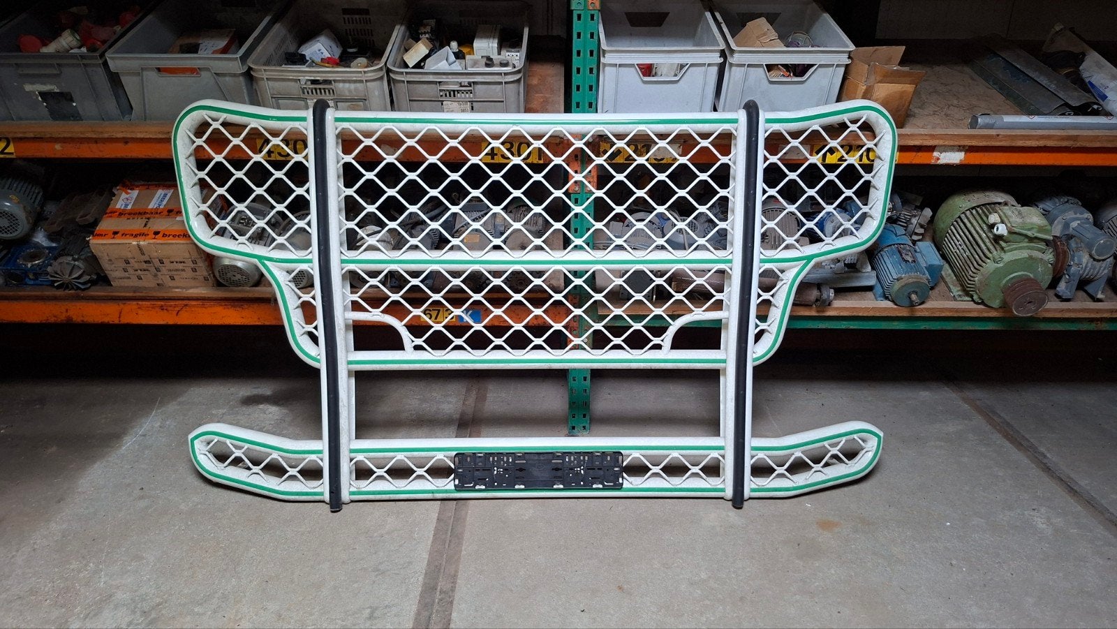 bullbar, Ophalen