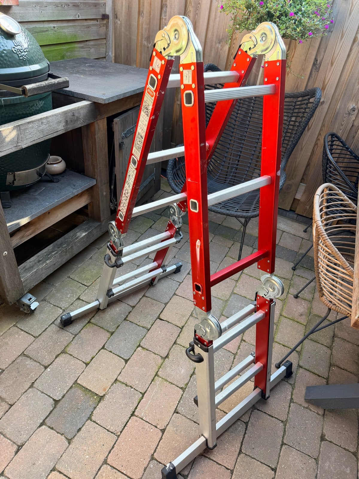 Altrex Varitrex Do-It-All reformladder, Doe-het-zelf en Verbouw, Ophalen, Gebruikt, Ladder, Opvouwbaar of Inschuifbaar
