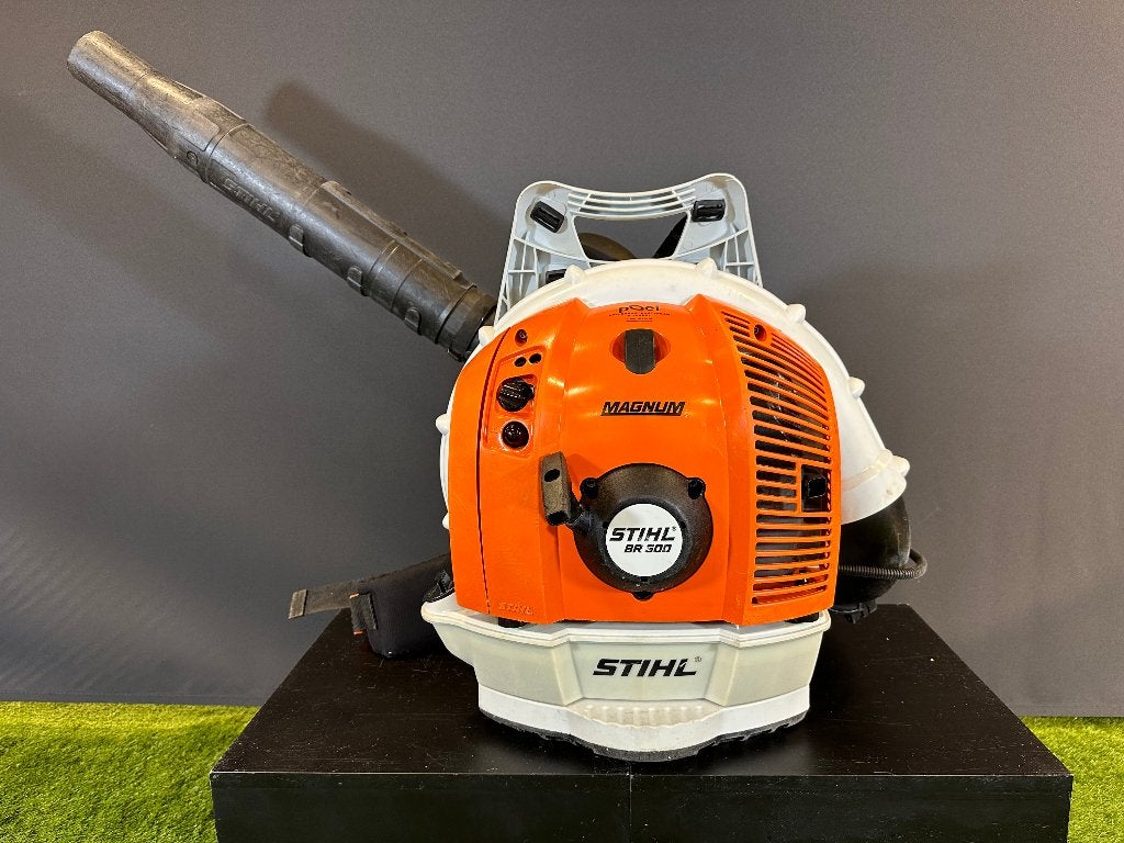 STIHL BR 600 met garantie, Tuin en Terras, Gebruikt, Ruggedragen, Ophalen of Verzenden, Stihl