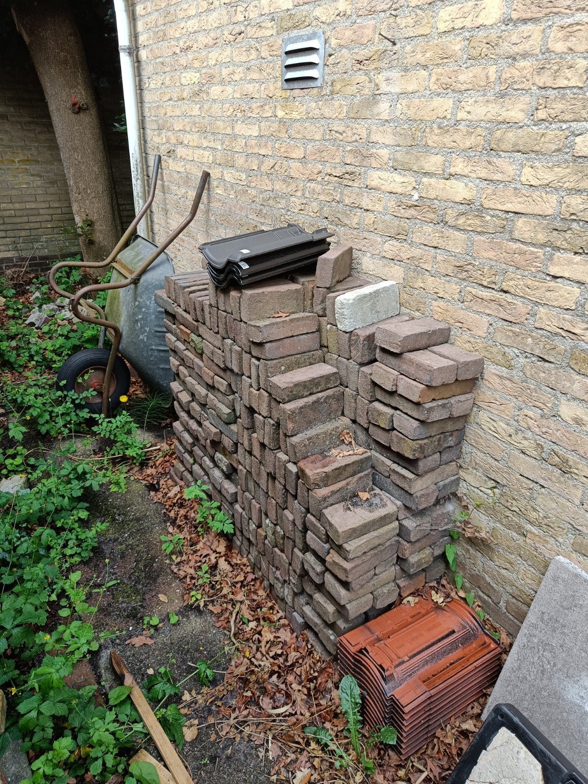 Bestrating rode stenen 20*9*5cm, Ophalen, Beton, Klinkers