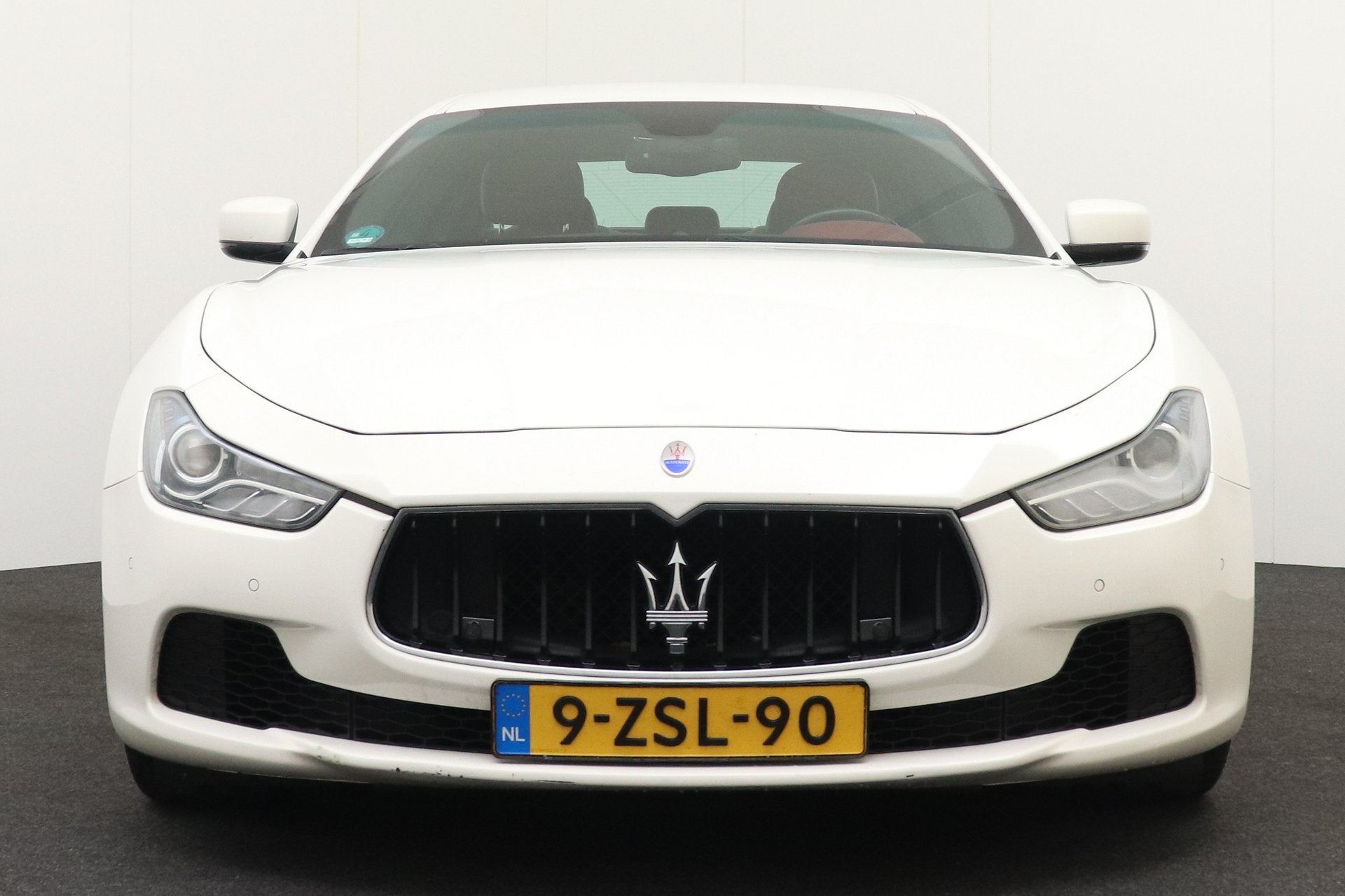 Maserati Ghibli 3.0 V6 275 PK Aut. Leder Sportstoelen 18'LMV, Auto's, Maserati, Achterwielaandrijving, Gebruikt, Diesel, Sedan