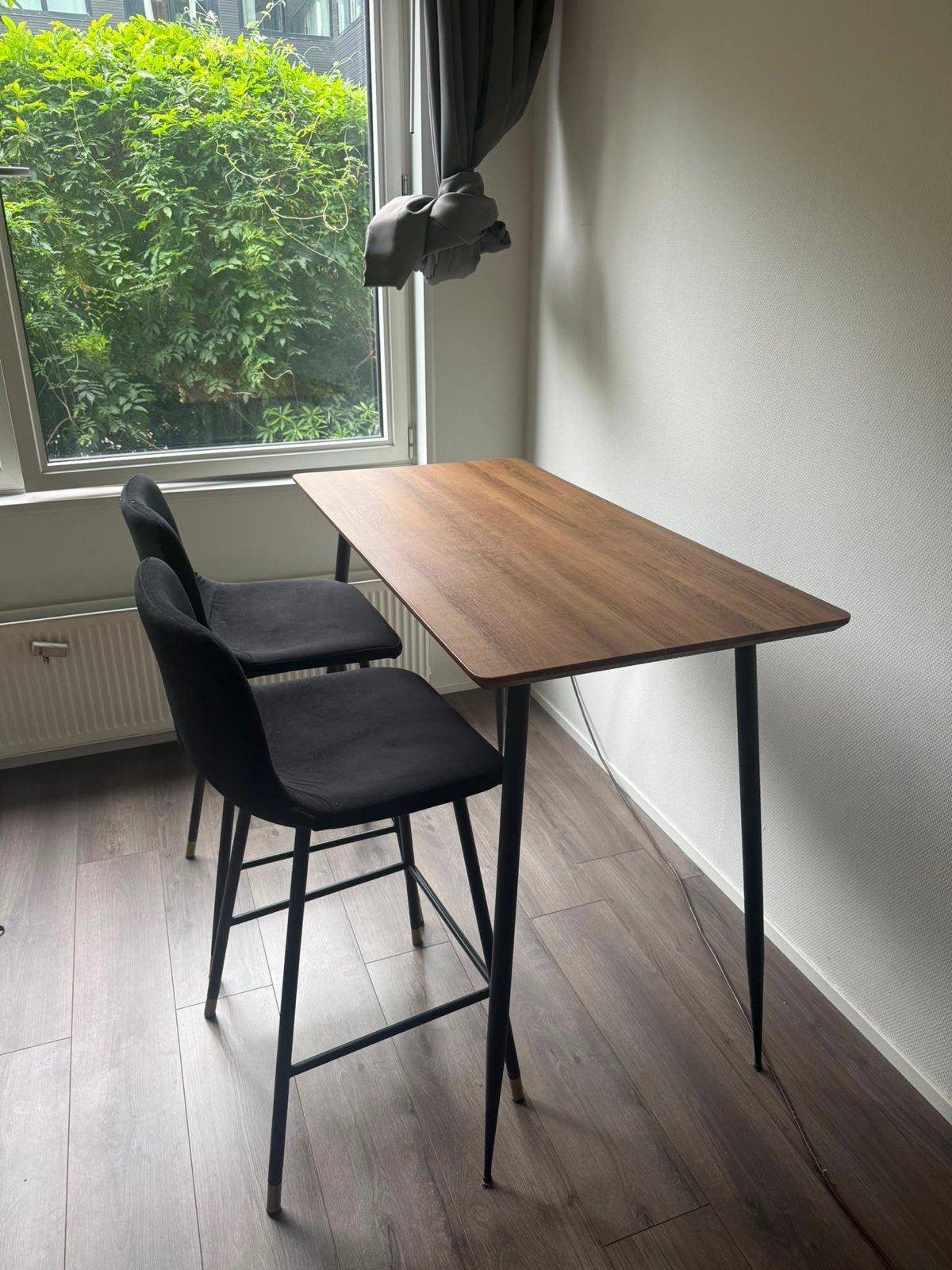 Bartafel, Ophalen, Met voetsteun, Zo goed als nieuw, 90 cm of meer