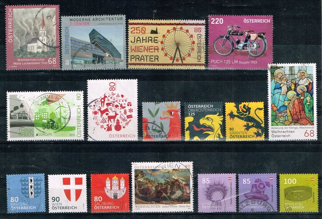 Postzegels uit Oostenrijk - K 5887 - Allerlei - 2, Postzegels en Munten, Postzegels | Europa | Oostenrijk, Ophalen, Gestempeld