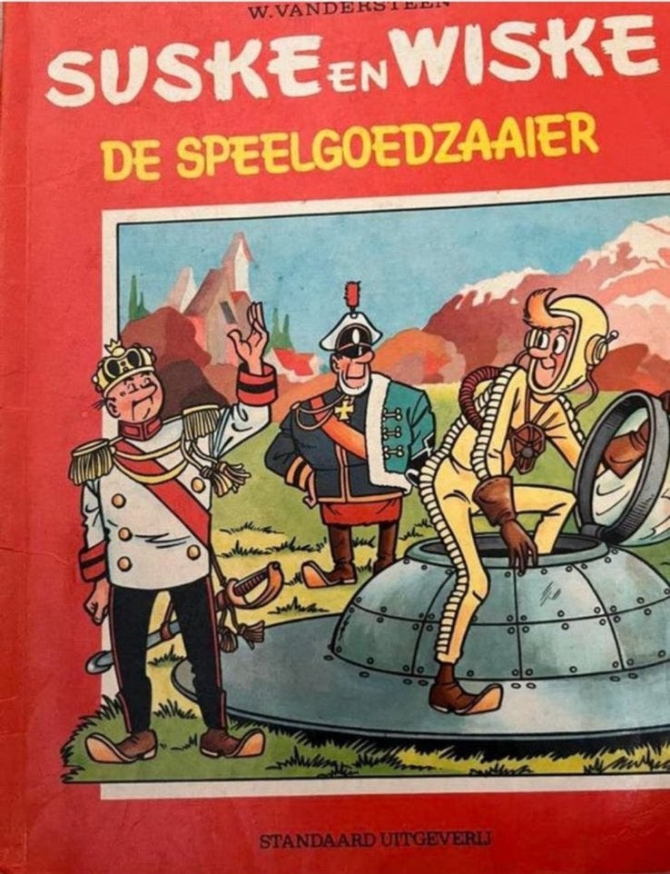 Suske en Wiske no 91 - De speelgoedzaaier, Eén stripboek, Ophalen of Verzenden, Gelezen
