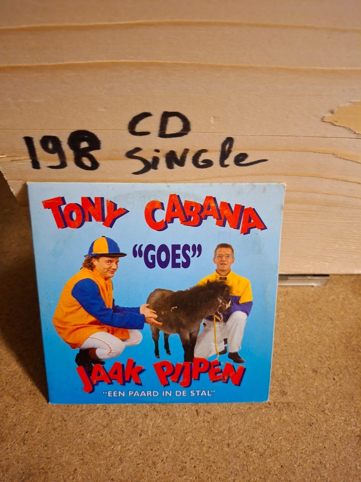 Tony Cabana Goes Jaak Pijpen - Een Paard In De Stal CD Sing, Cd's en Dvd's, Ophalen of Verzenden, Gebruikt, Schlager