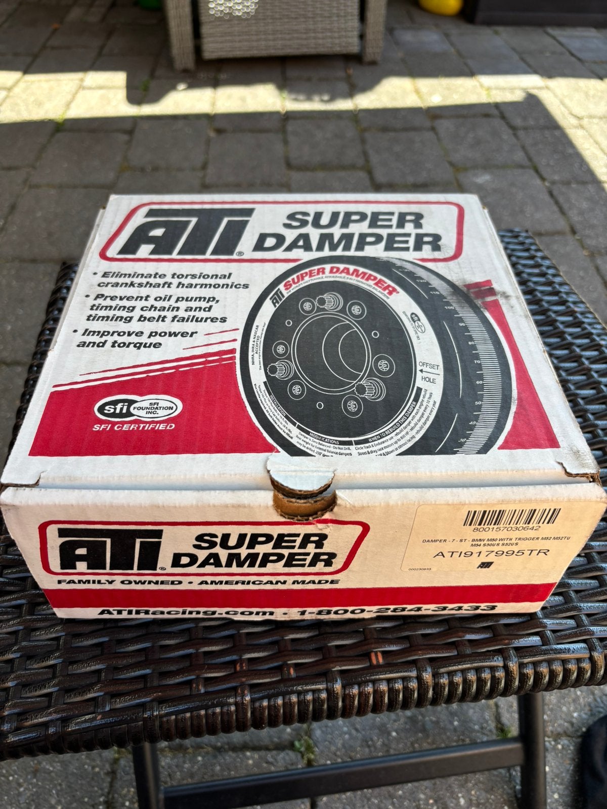 Bmw m50 m52 m54 s50 s52 ATI super damper. Krukas poulie, Ophalen, Zo goed als nieuw