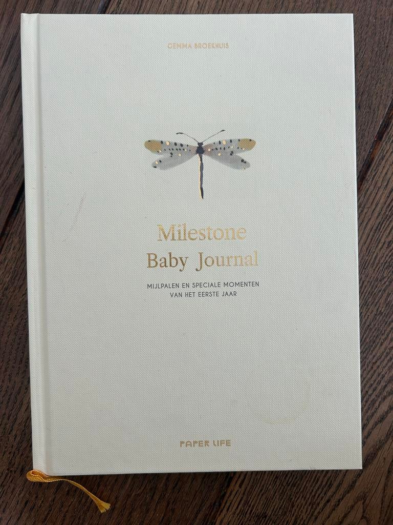 Milestone Baby Journal - Invulboekje voor baby's eerste jaar, Ophalen, Zo goed als nieuw, Opvoeding tot 6 jaar