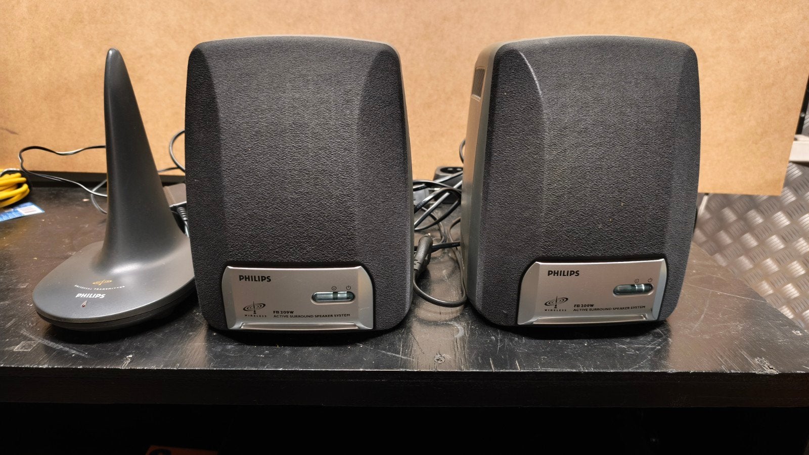 Philips actieve draadloze speakers, Philips, Gebruikt, 2.1-systeem, Ophalen of Verzenden