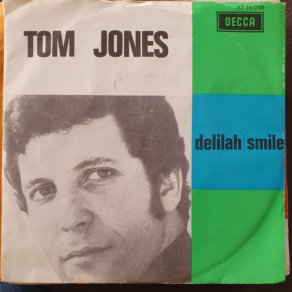 Tom Jones - Delilah, Gebruikt, Verzenden, 7 inch, Fotohoes