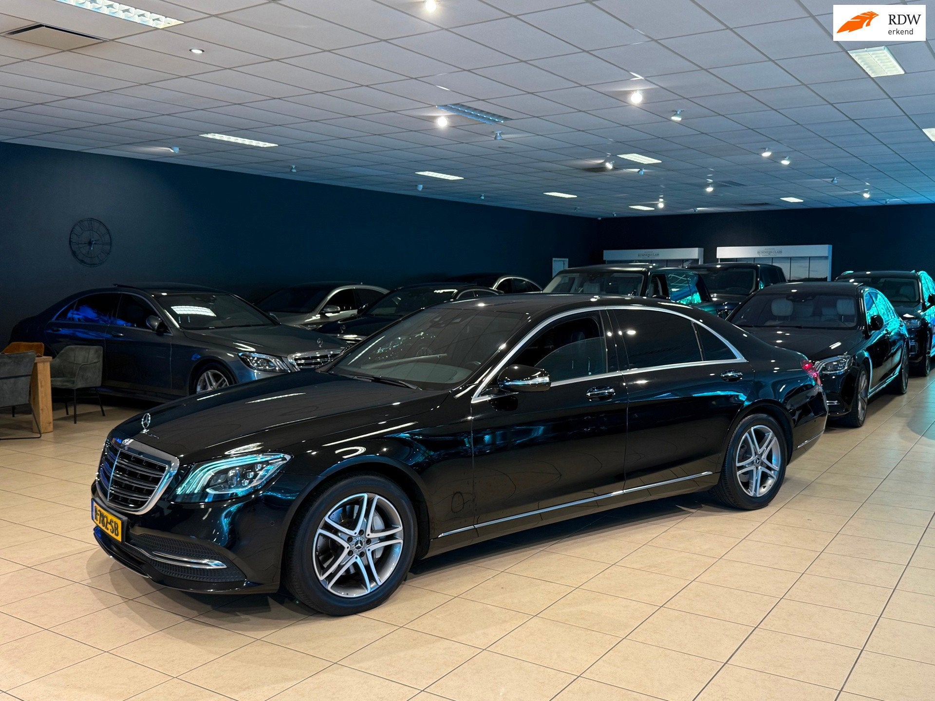 Mercedes-Benz S-klasse S350 d Lang/1e Eigenaar/incl. BTW/Zee, Auto's, Mercedes-Benz, Automaat, Achterwielaandrijving, Gebruikt
