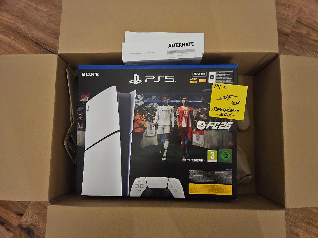 PS5 FC26 Game!! Gesealed!! Splinternieuw in doos met bon!!!, Spelcomputers en Games, Spelcomputers | Sony PlayStation 5, Ophalen of Verzenden