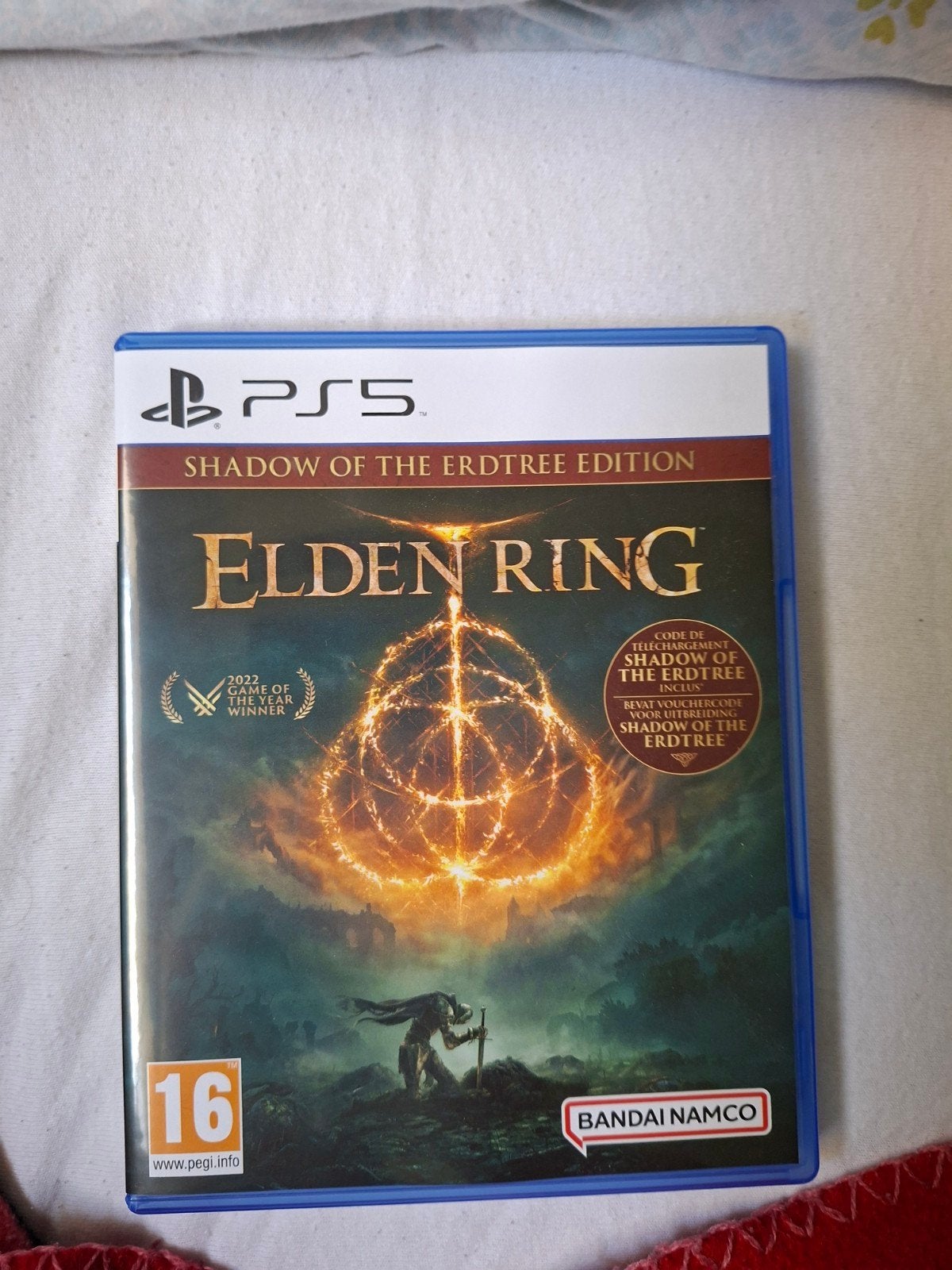 Elden Ring shadow of the erdtree edition met code, Ophalen, Zo goed als nieuw