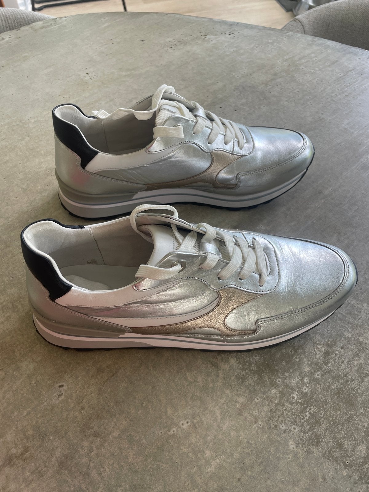 Gabor sneakers zilver - Zo goed als nieuw, Overige kleuren, Nieuw, Ophalen of Verzenden, Sneakers of Gympen