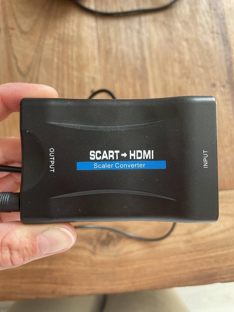Scart naar HDMI converter, Ophalen of Verzenden, Zo goed als nieuw