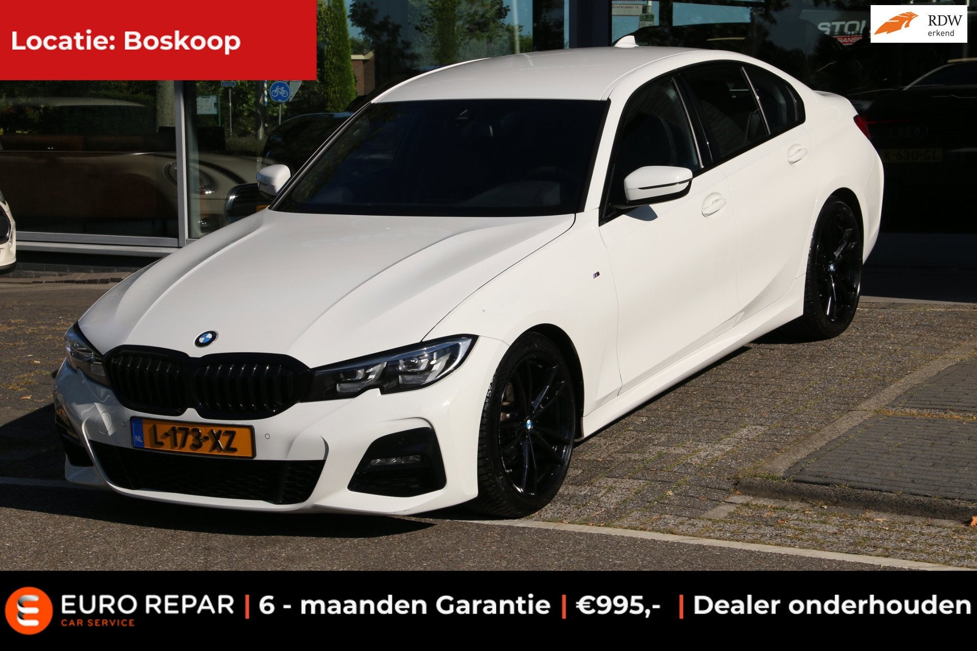 BMW 3-serie 318i High Executive M-PAKKET AUTOMAAT, Auto's, Automaat, Achterwielaandrijving, Gebruikt, Euro 6