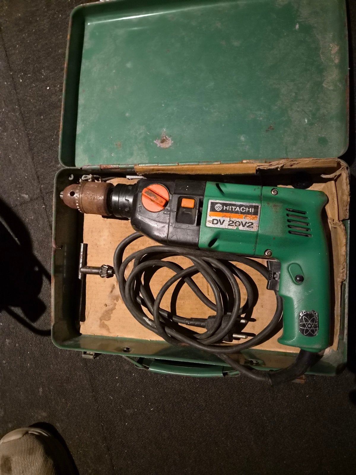 Hitachi DV 20V2 Klopboormachine - Robuust en Krachtig, Doe-het-zelf en Verbouw, Gereedschap | Boormachines, Klopboormechanisme