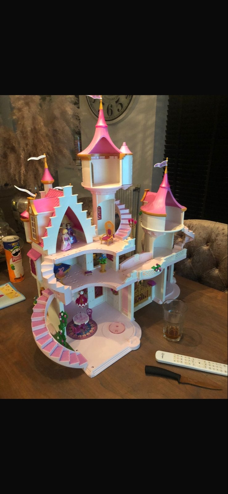 Playmobil Huis en Kasteel met extra's, Kinderen en Baby's, Speelgoed | Playmobil, Ophalen, Zo goed als nieuw, Complete set