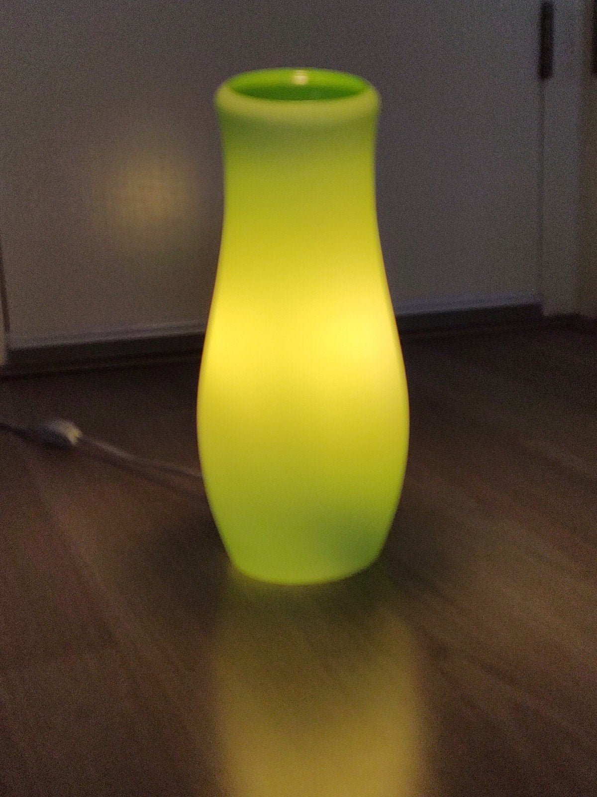 Vintage lamp van Ikea Mynolit B0217,30 cm, appelgroen!, Ophalen, 30 cm, Sfeerlamp, IKEA