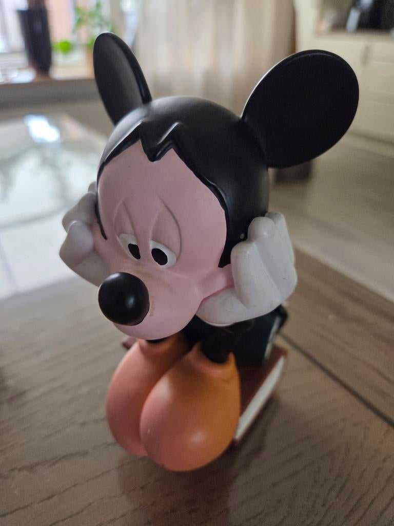Mickey mouse figuren, Ophalen of Verzenden, Mickey Mouse, Zo goed als nieuw, Beeldje of Figuurtje