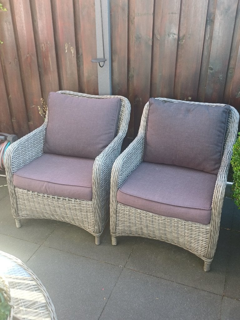 3 Tuin stoelen te koop, Ophalen, Zo goed als nieuw, Overige materialen