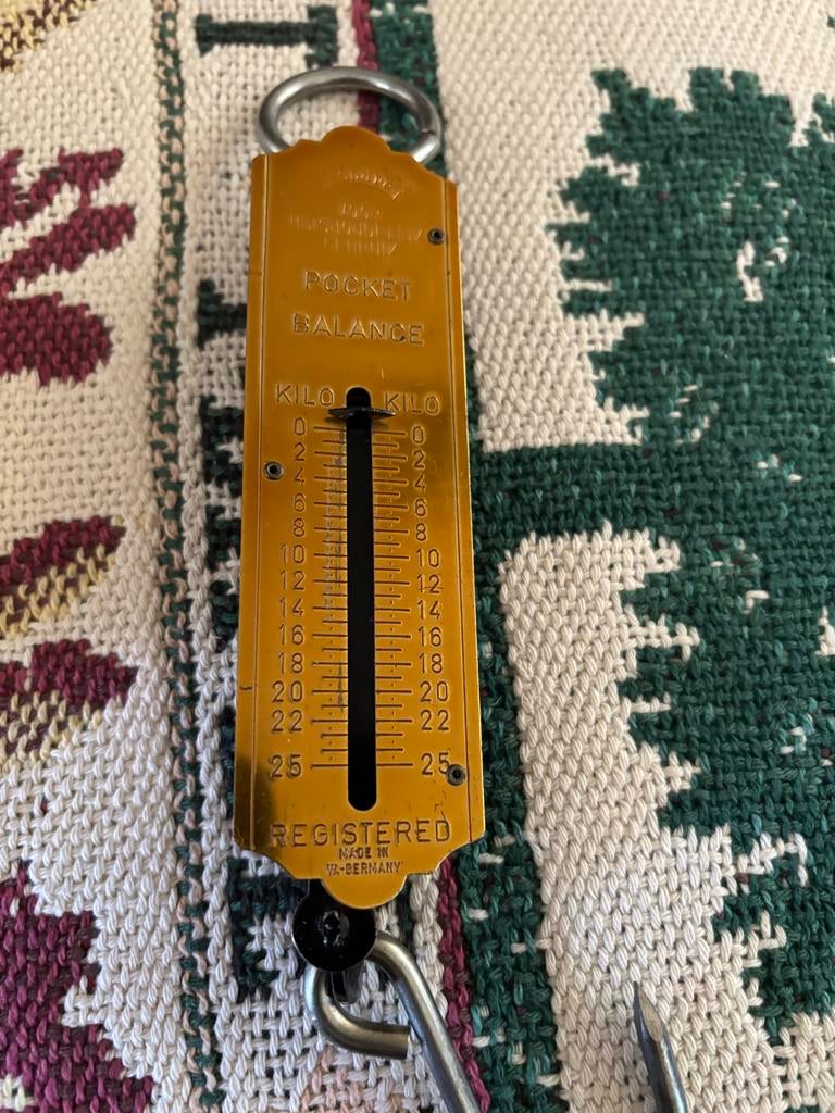 Vintage Pocket Balance Weegschaal - Made in W-Germany, Antiek en Kunst, Ophalen of Verzenden