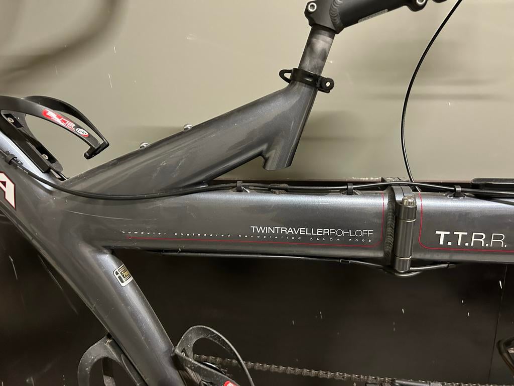 Koga Miyata twin traveller elektrische tandem met fietsenrek, 55 cm of meer, Ophalen, 53 tot 57 cm, Meer dan 20 versnellingen
