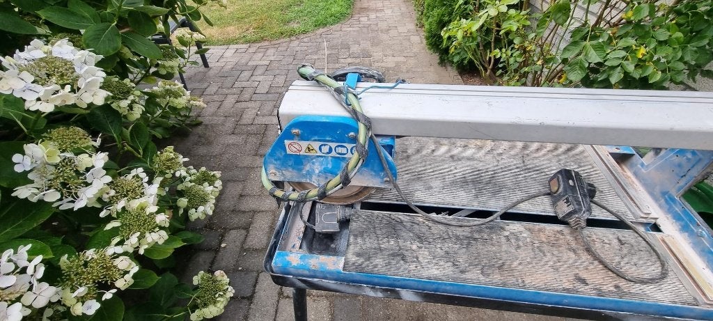 tegelzaag widia met waterbak, Ophalen, Gebruikt, 60 cm of meer, Overige typen