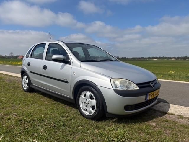 Opel Corsa 1.4 I 16V 5D, Voorwielaandrijving, 40 €/maand, Zwart, 4 cilinders
