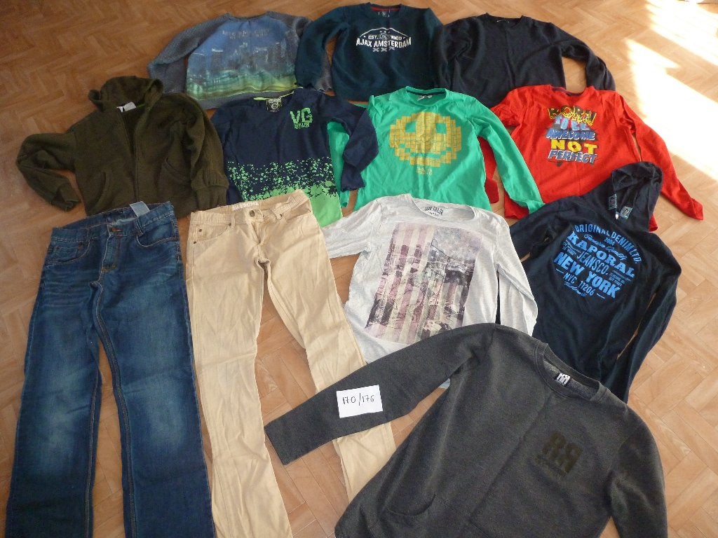 Pakket jongens kleding 170/176, Ophalen, Zo goed als nieuw, Maat 170