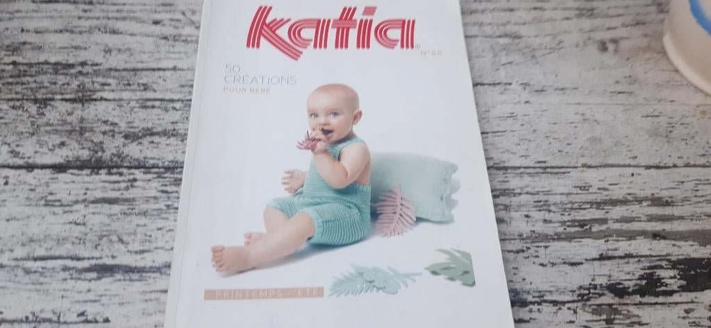Katia baby breiboek nr 88 brei  haakpatronen voorjaar/zomer, Ophalen of Verzenden, Gebruikt, Breien of Haken, Patroon of Boek