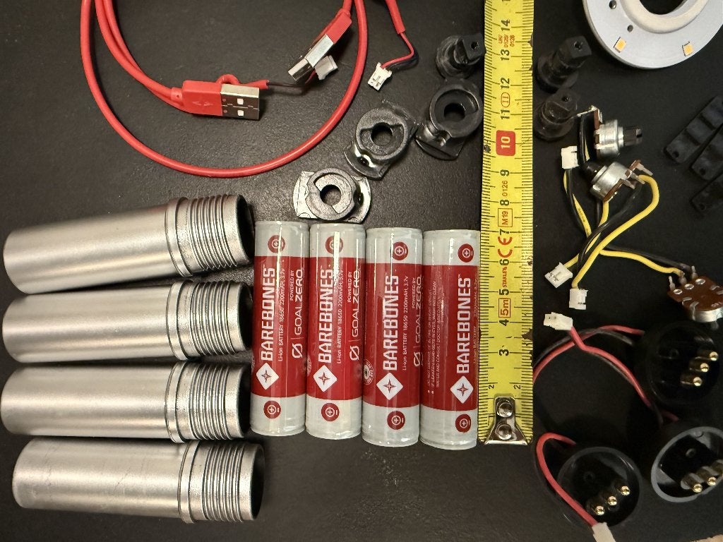 Onderdelen Barebones Beacon (oa 4 batterijen), Caravans en Kamperen, Kampeeraccessoires, Ophalen of Verzenden, Gebruikt
