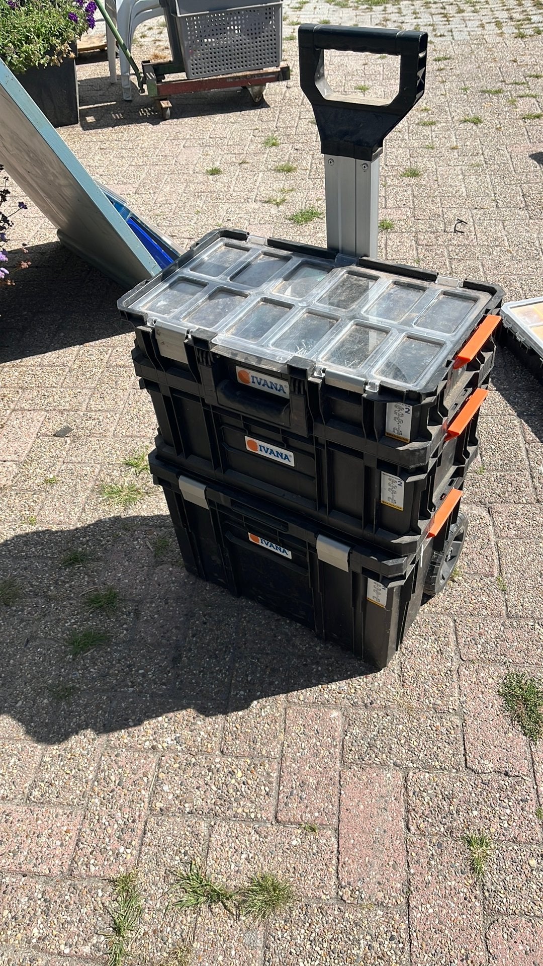 Ivana opberg bakken, Doe-het-zelf en Verbouw, Ophalen, Gebruikt, Minder dan 50 cm, Minder dan 40 cm