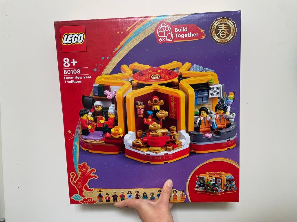 Lego 80108 Lunar New Year Traditions, Ophalen of Verzenden, Nieuw, Complete set, Lego