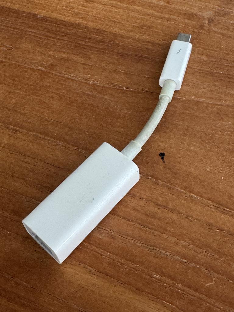 Apple Thunderbolt Ethernet Adapter A1433 v. Mac (origineel), Ophalen, Gebruikt