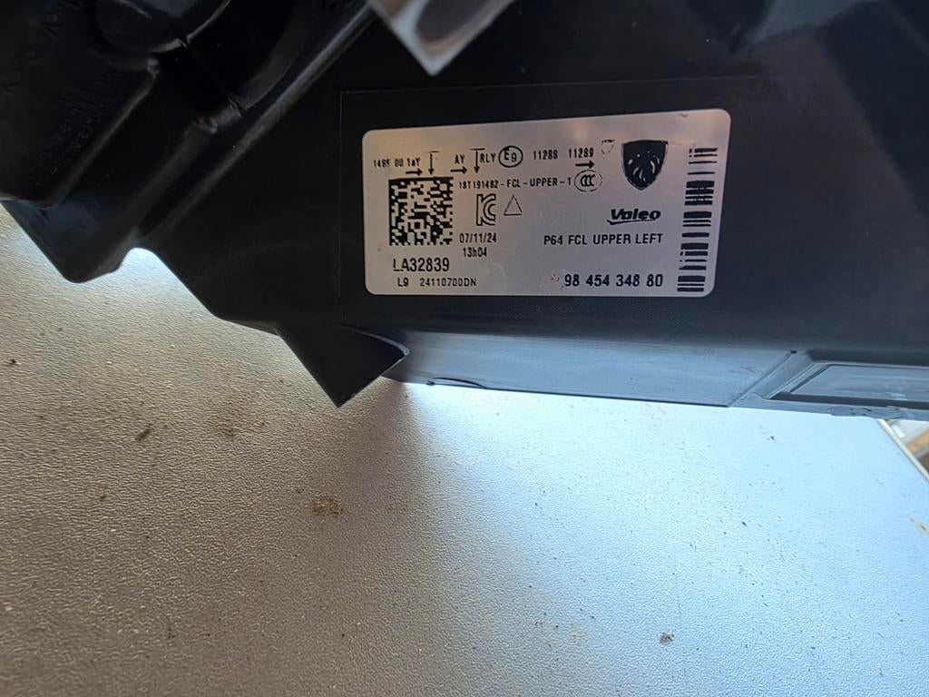 Peugeot 3008 - Links Voor LED-dagrijverlichtingseenheid, Ophalen of Verzenden, Gebruikt, Peugeot