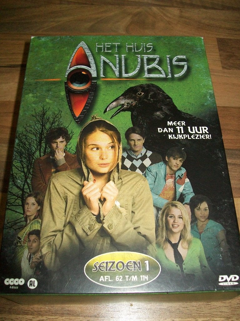 Huis Anubis seizoen 1 box 2 (afl. 62 t/m 114) in goede staat, Verzenden, Overige genres, Nederlands, Zo goed als nieuw