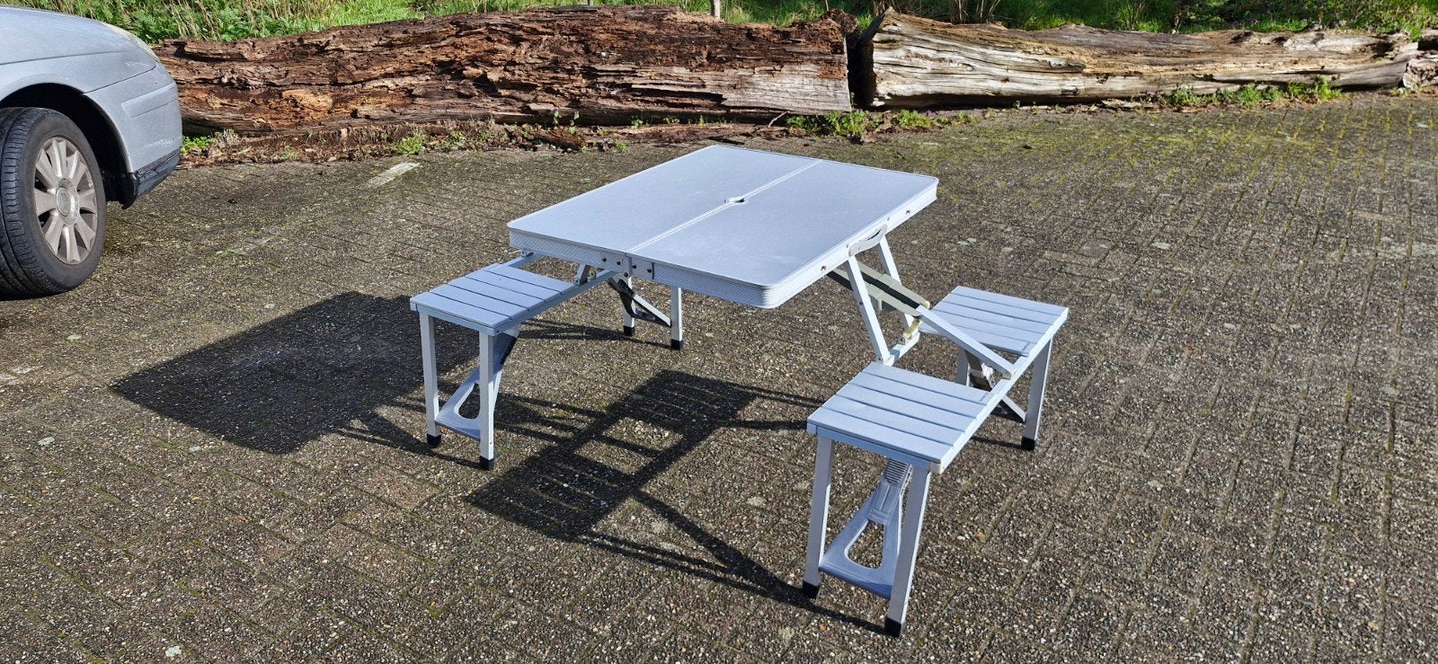 picknick tafel kinderversie kamperen, Ophalen of Verzenden, Gebruikt, Campingtafel