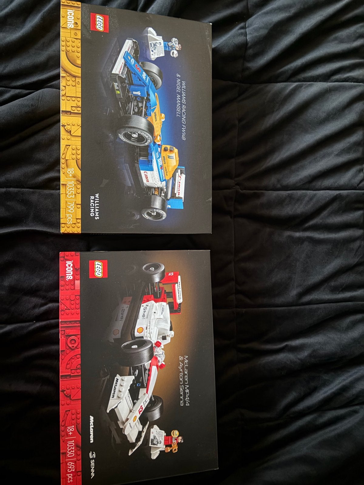 LEGO Icons F1 Racewagens: Williams FW14B & McLaren MP4/4, Ophalen, Nieuw