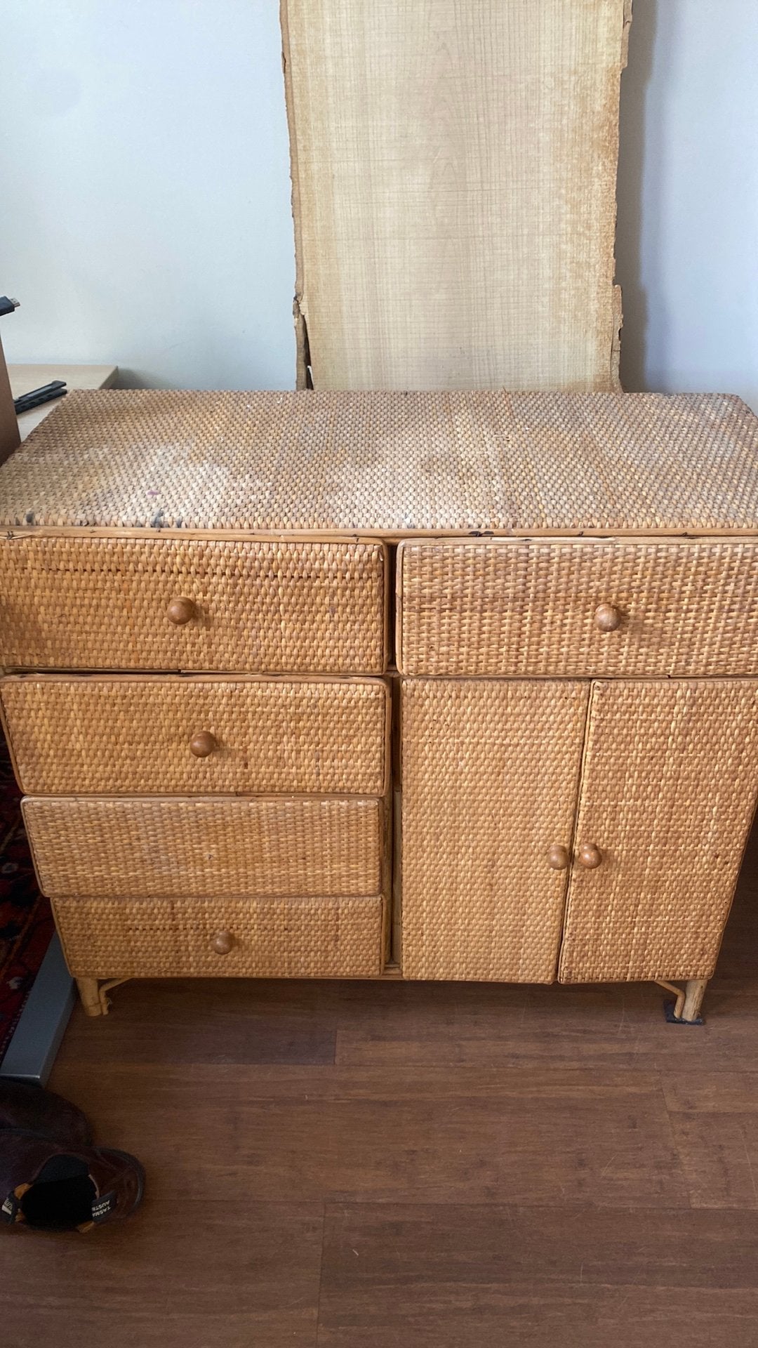 Kastje rotan, Ophalen, Overige materialen, Gebruikt, 50 tot 100 cm